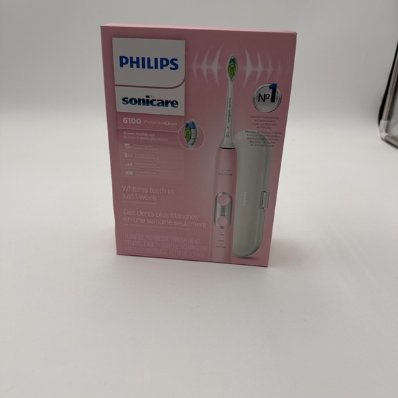 Philips Sonicare 6100 Rose Electric Toothbrush - Picture 4 of 7